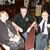 Joan and George Cowley with Pete Hirst