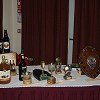 Gala dinner prize table